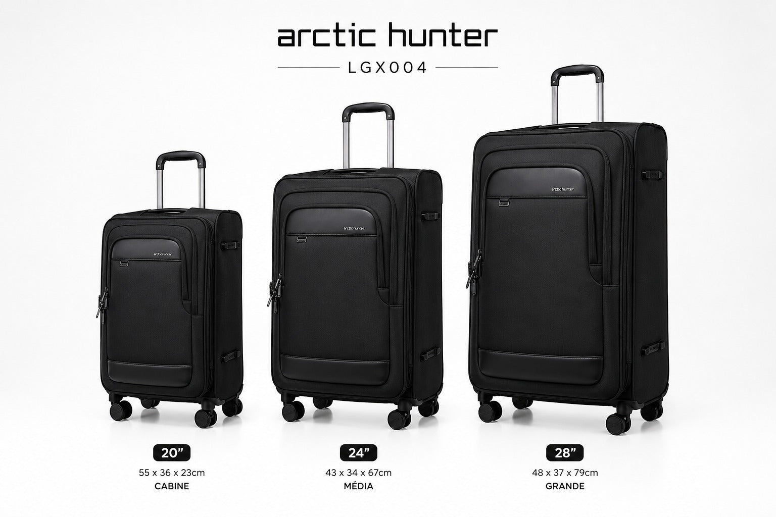 Mala de Viagem Arctic Hunter LGX001 (28")