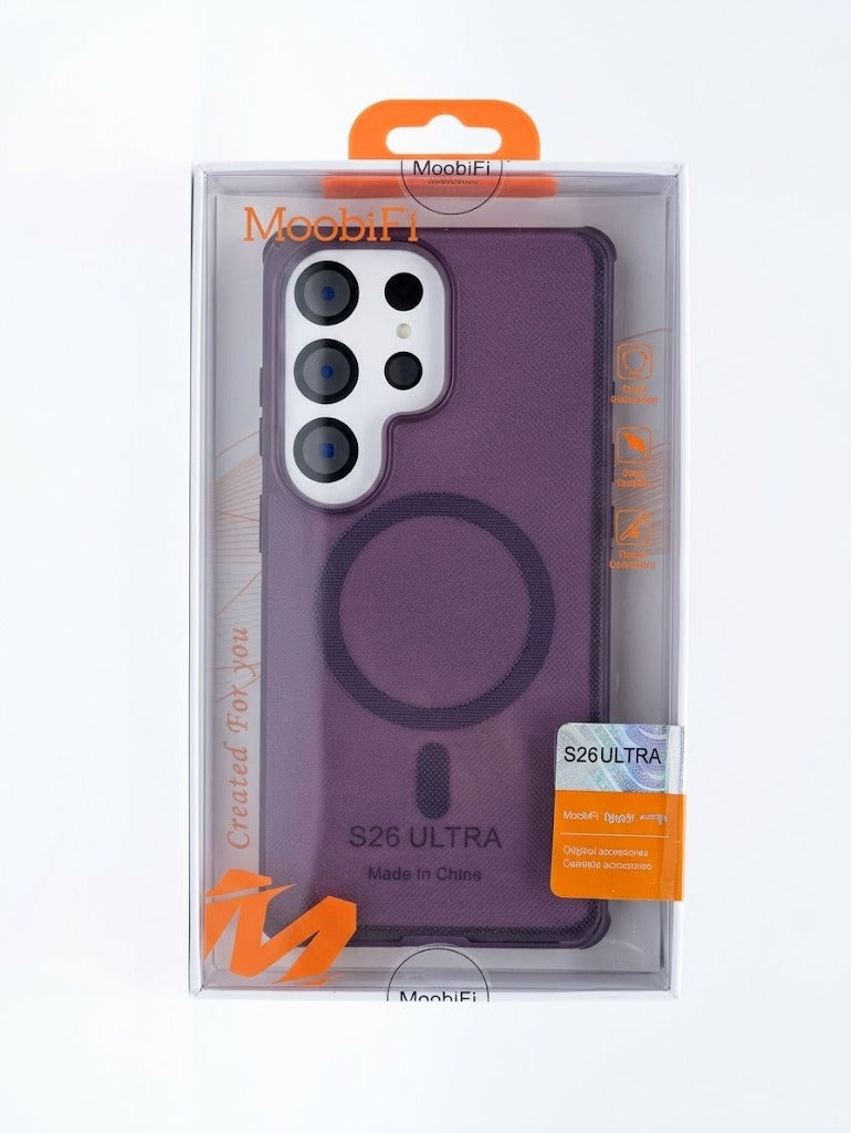 Capa Moobifi Clear Matte MagSafe com Proteção de Câmera para Samsung Galaxy Tab S26 Ultra (LHA54)