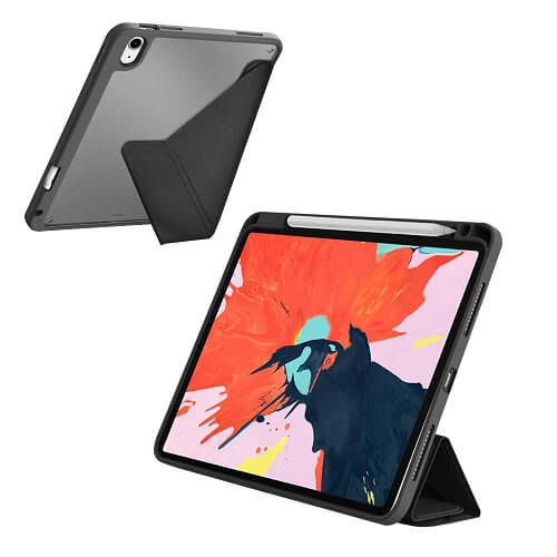 WiWU Defender Protective Case Smart Cover Compatible with iPad 12.9, 10.9 polegadas