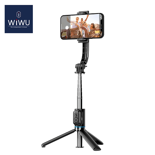 Bastão de Selfie Destacável WiWU com Suporte para Celular