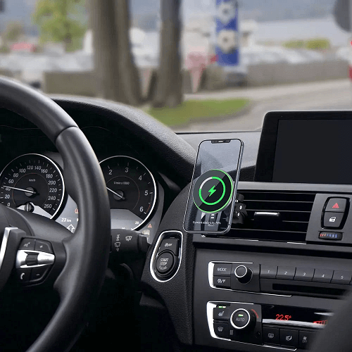 WiWU Magnetic Wireless Car Charger CH308 15W