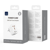 WI-UA008 Power Cube 30W GaN Travel Adapter