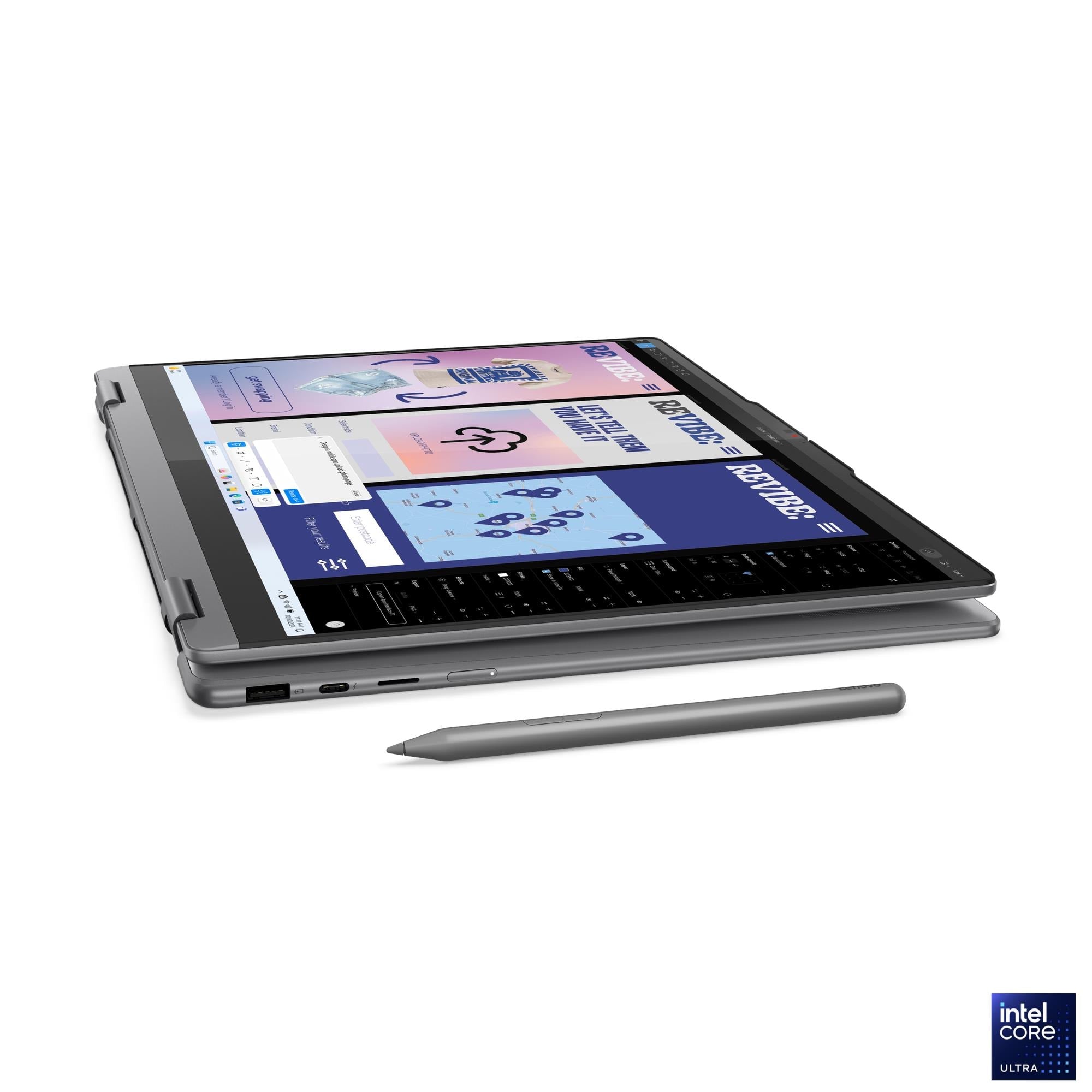 Lenovo Yoga 7 2-em-1 16ILL10 16" Ultra 5 226V 16GB 512GB