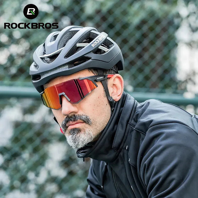Sports Sunglasses Polarized Adjustable Nose Support Eyewear Goggle