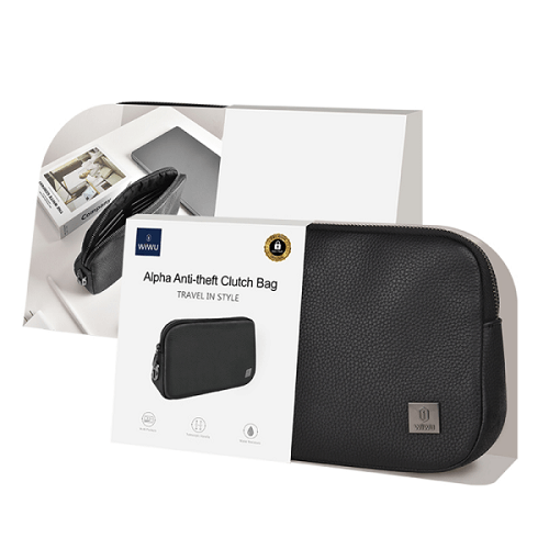 PASTA WiWU Alpha Anti-theft Clutch Bag