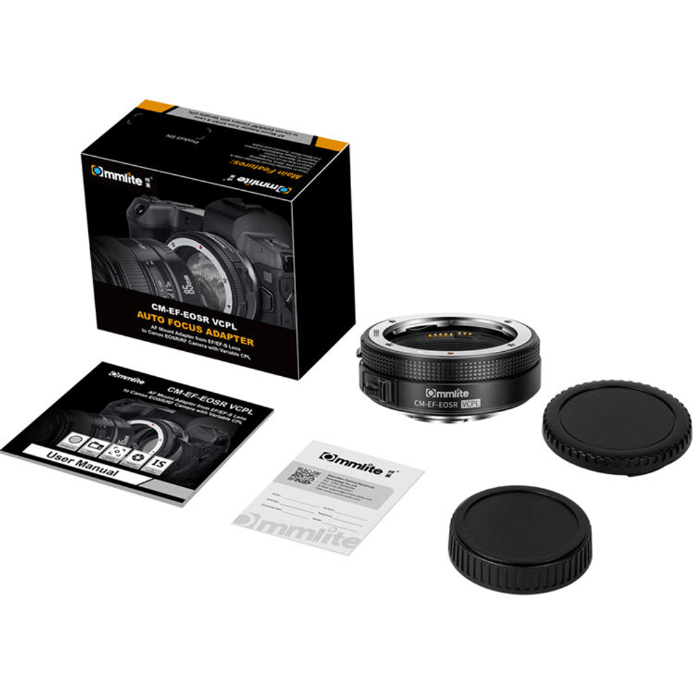 Adaptador Commlite CM-EF-EOS R