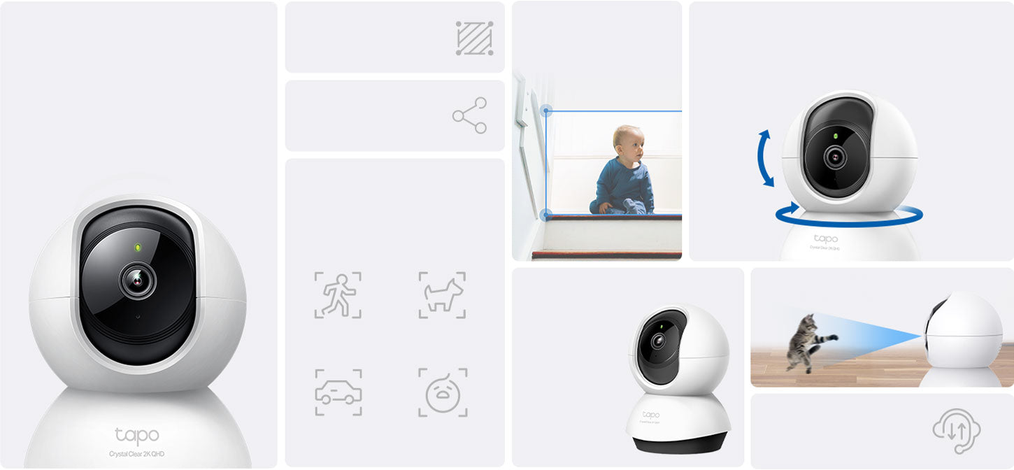 Câmara de Segurança Wi-Fi TP-Link Tapo C220 – 2K 4MP