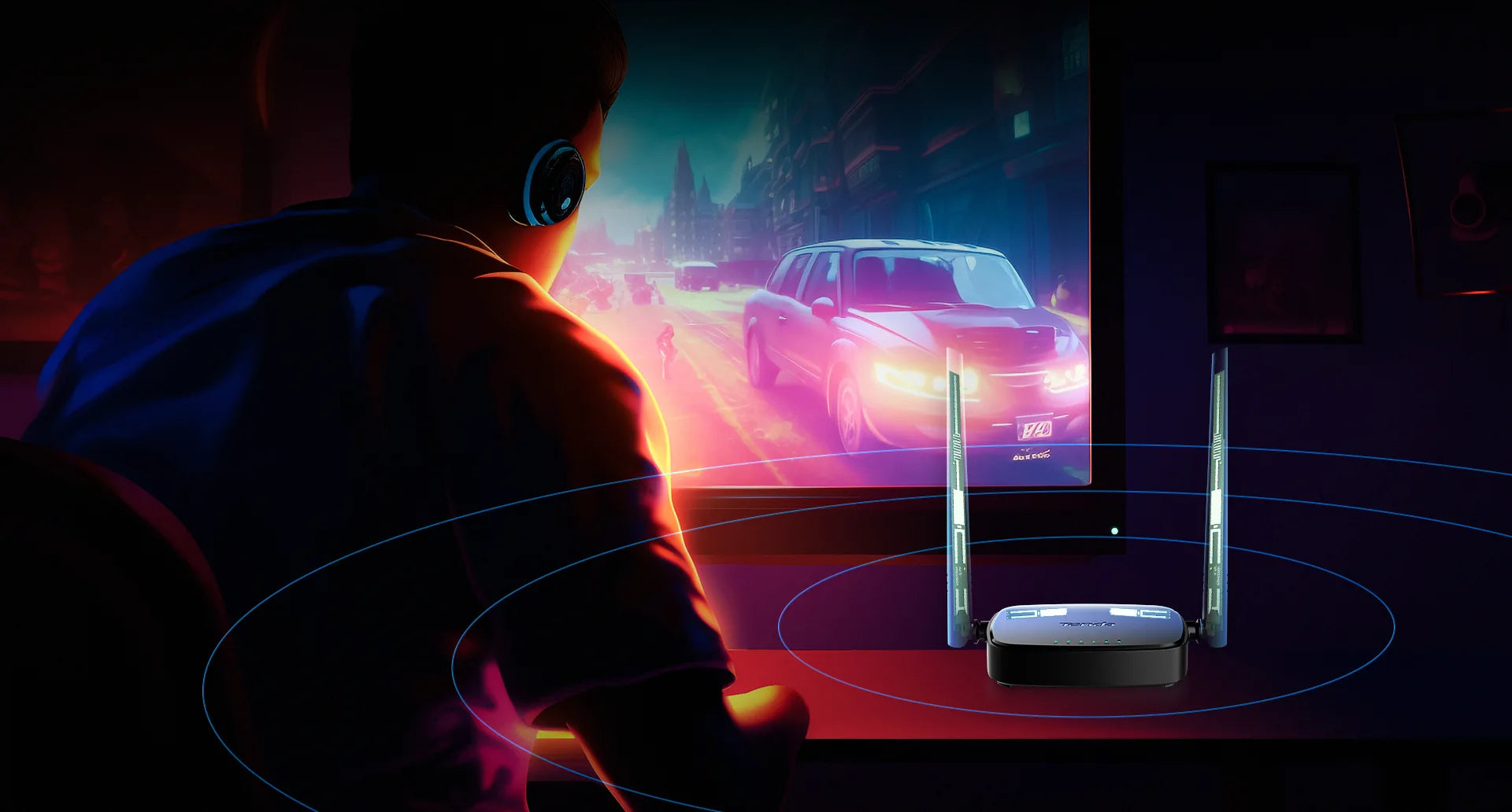 Roteador Tenda G03 Pro N300 Wi-Fi 4G LTE