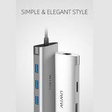 WiWU Alpha 631STR Multi-function USB C Hub