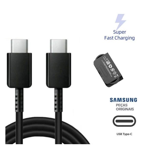 CABO SAMSUNG USB TYPE-C TO TYPE C  3A