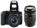 Canon 250D com lente 18-55mm