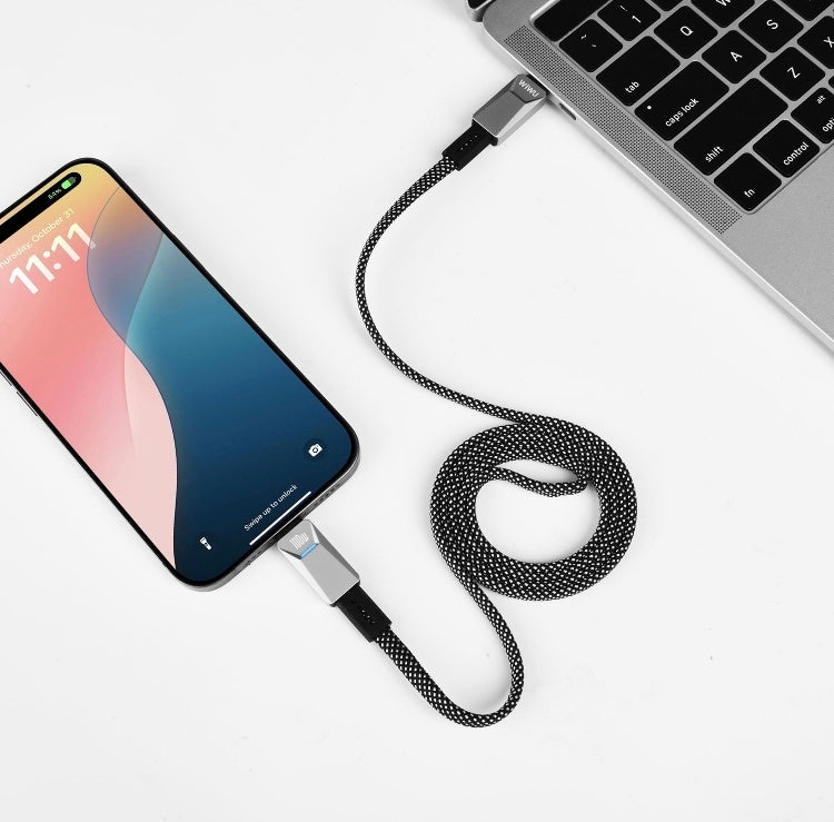 WiWU Cyberlink Wi-C078 USB-C para USB-C 100W 1M