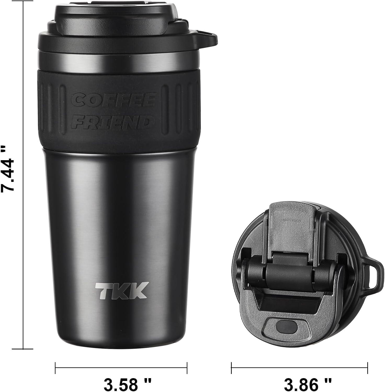 Caneca de café isolada 500ml – TKK-2023