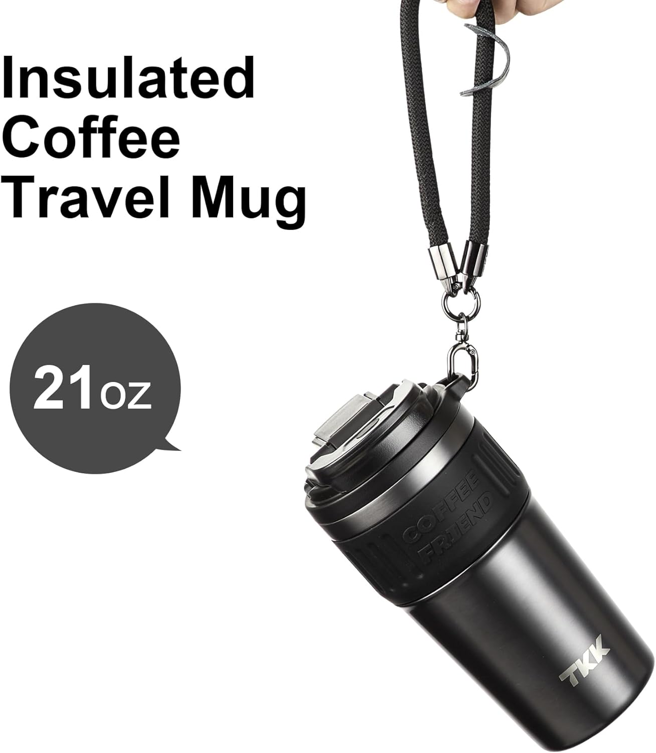 Caneca de café isolada 500ml – TKK-2023