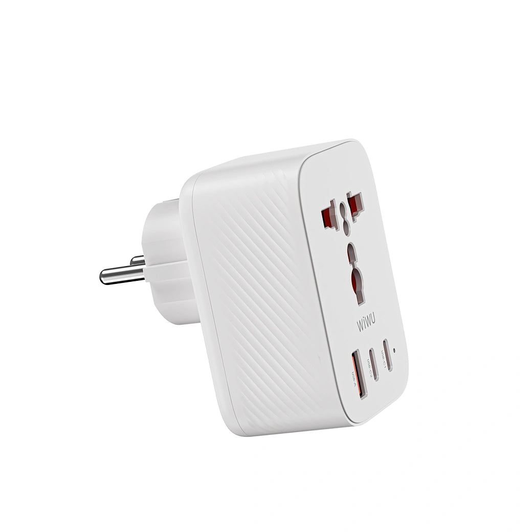 WI-UA008 Power Cube 30W GaN Travel Adapter