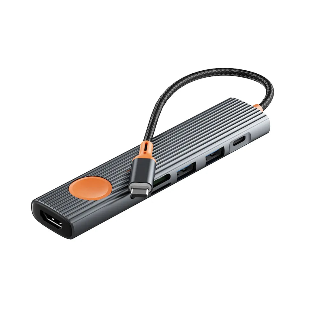 WiWU Travel 7in1 USB-C Hub Wi-HB007