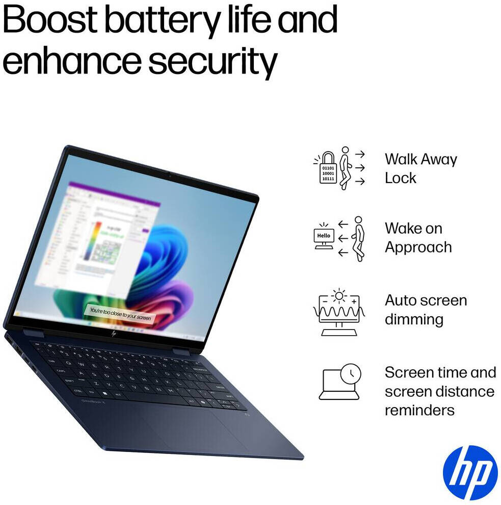 HP OmniBook X Flip 14" OLED Touch Ultra 5 16GB 512GB SSD 14-fm0013dx