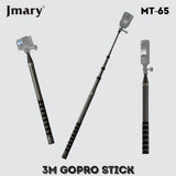 Carbon Fiber Stick paraAction Camera