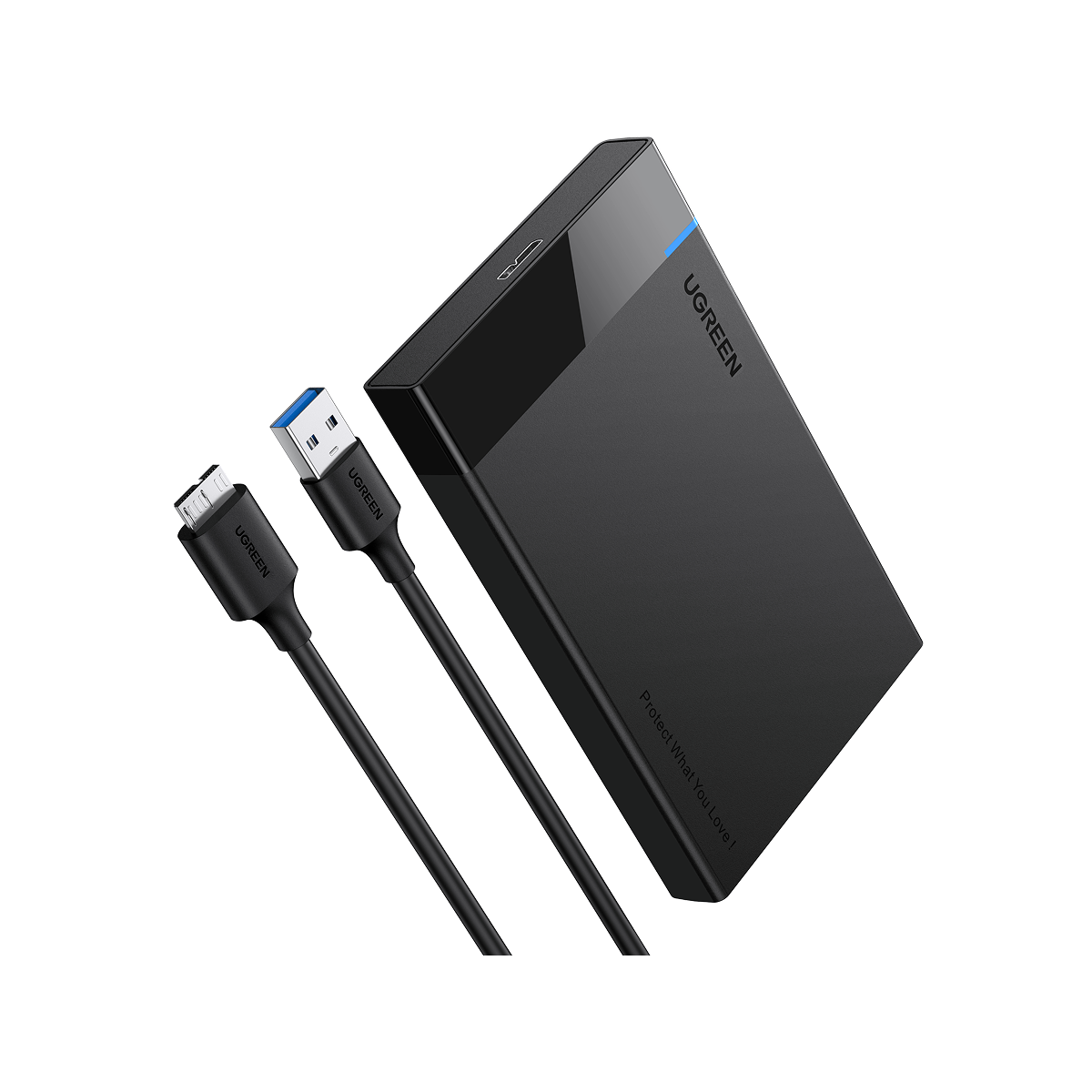Adaptador UGREEN USB 3.0 para SATA III para gabinete de disco rígido de 2,5" 30848