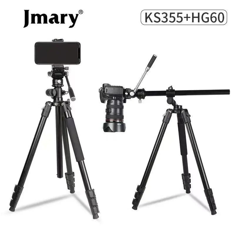Monopé 2 em 1 e tripé Jmary KS355+HG60