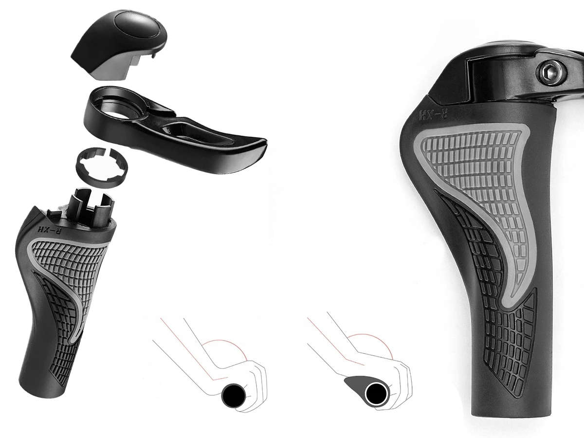 RockBros BT1008B Punhos de Bicicleta