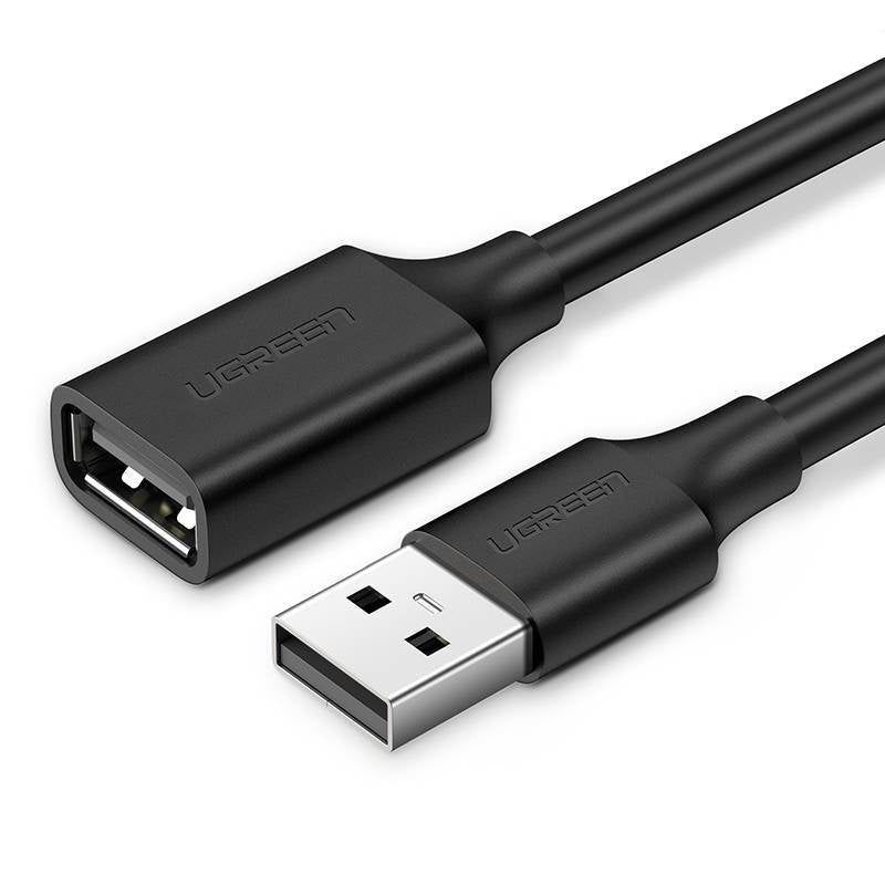 Cable UGREEN USB 2.0 Extender US103 1m Black