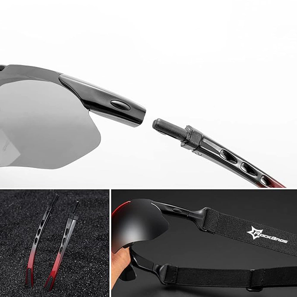 Rockbros 10143 photochromic UV400 cycling glasses