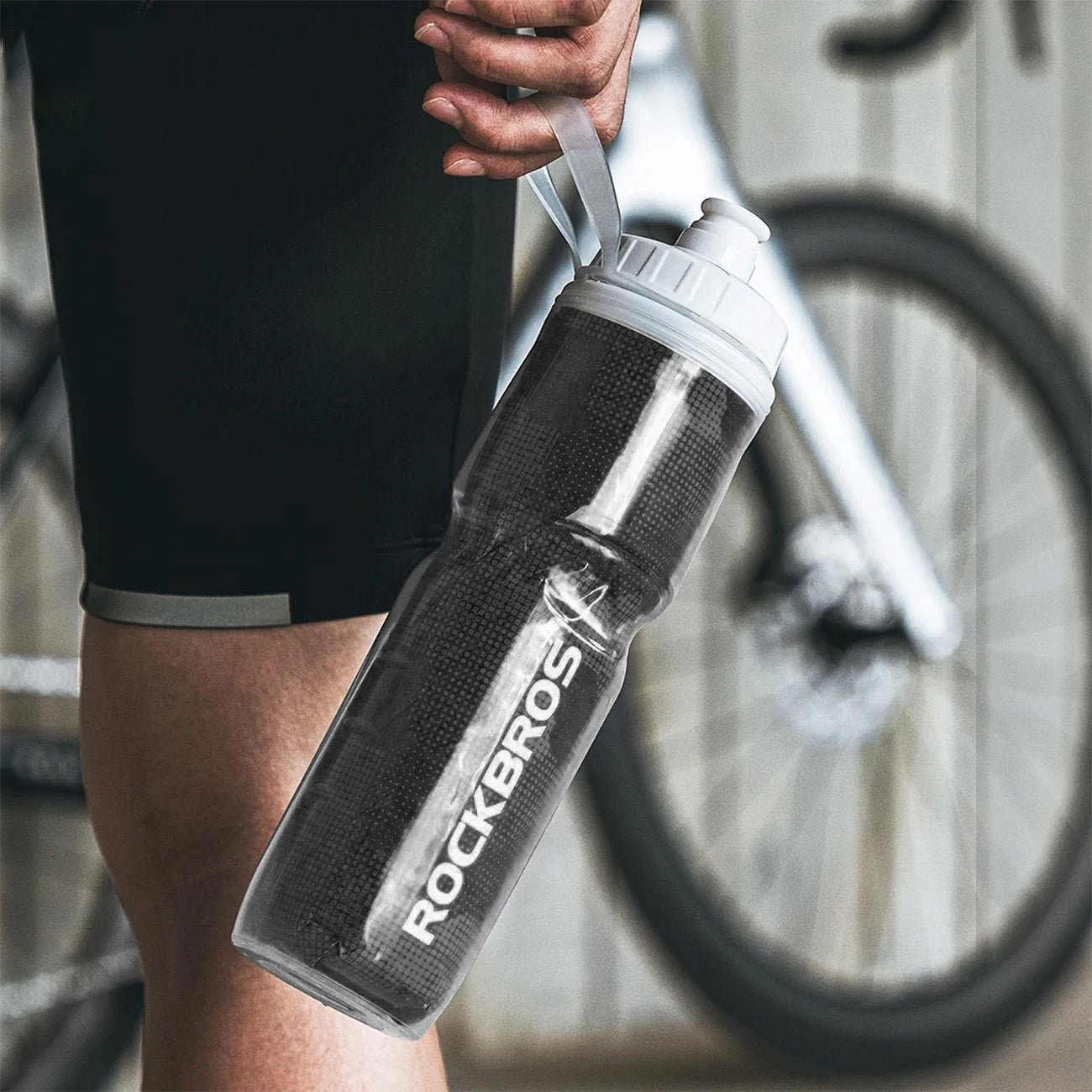 Rockbros 35210019001 thermal bicycle bottle 750 ml