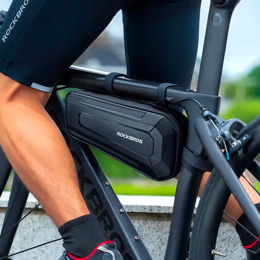 Rockbros B67 waterproof frame bike bag - black