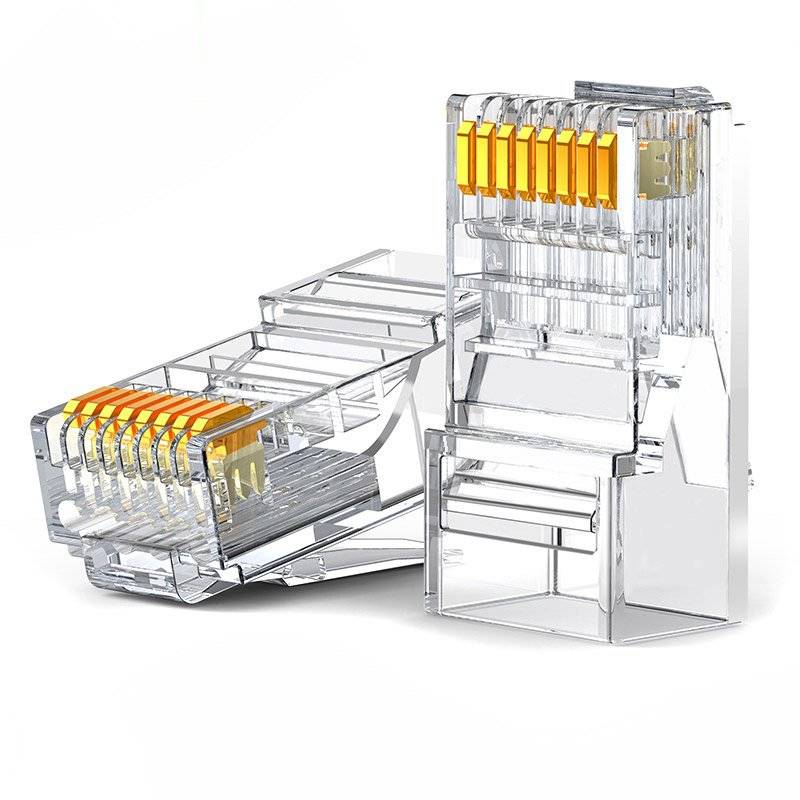 UGREEN NW120 Cat6 UTP RJ45 Modular Plugs - 100 Peças
