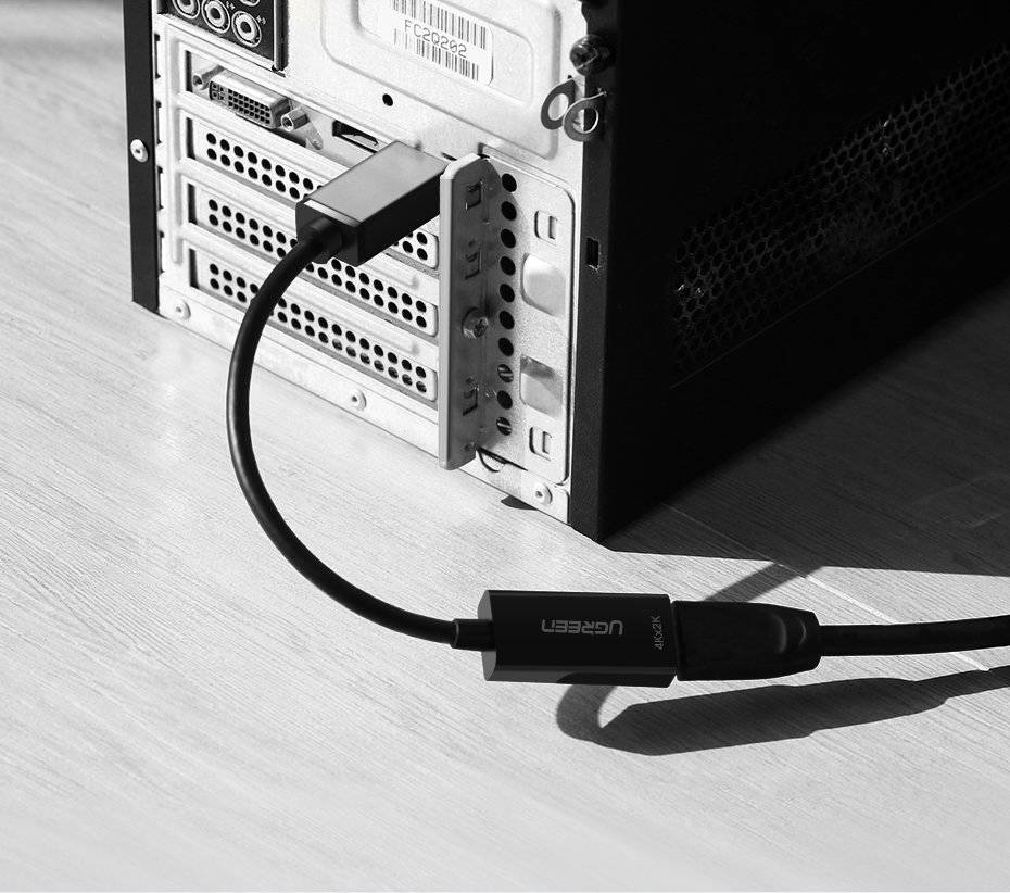 Ugreen Cable Cable from DisplayPort (Male) to HDMI (Female) (Unidirectional)