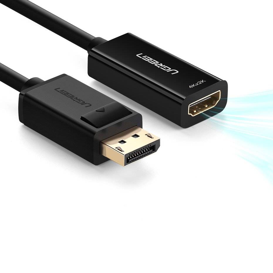 Ugreen Cable Cable from DisplayPort (Male) to HDMI (Female) (Unidirectional)