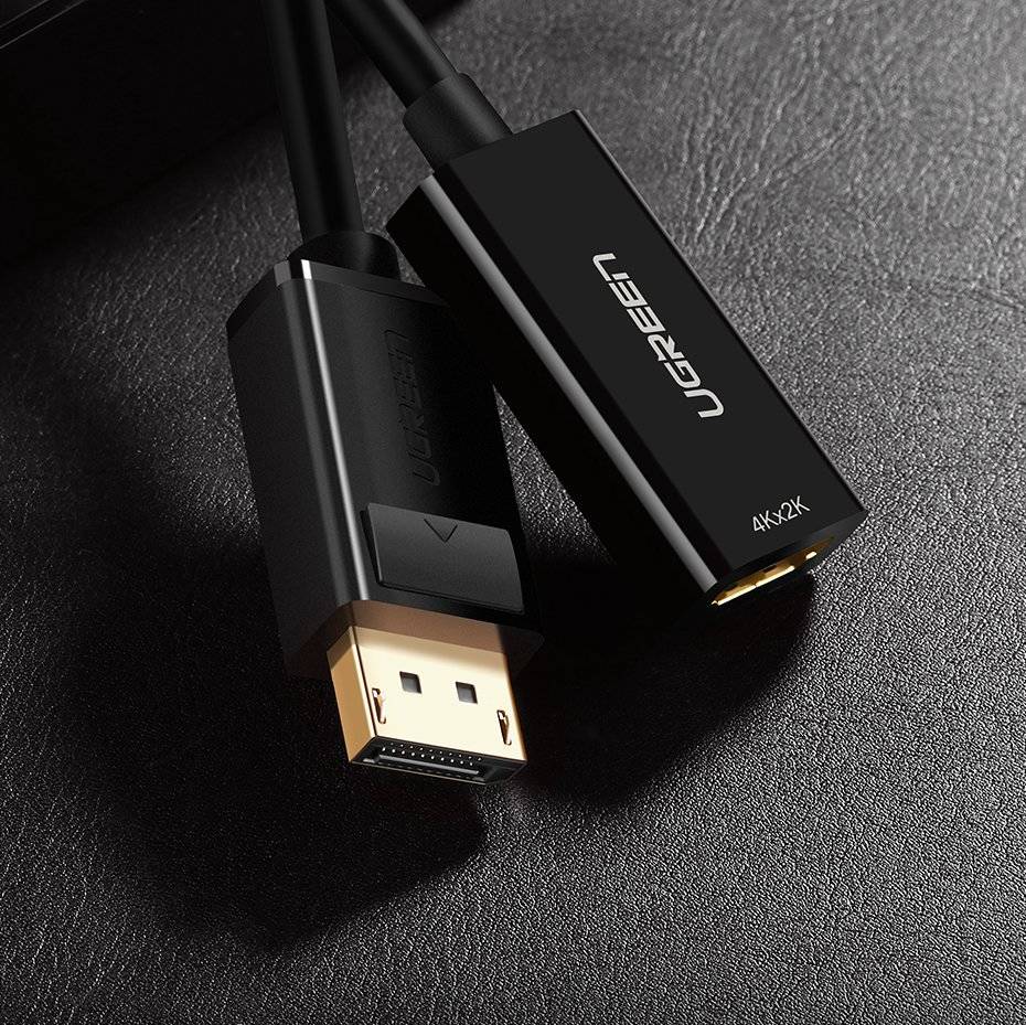 Ugreen Cable Cable from DisplayPort (Male) to HDMI (Female) (Unidirectional)