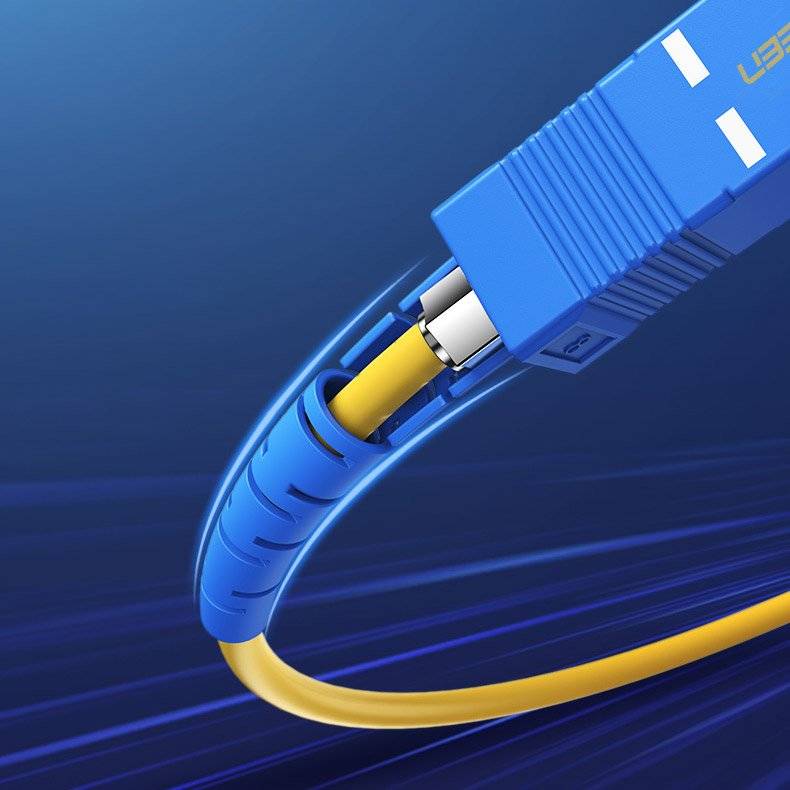 Ugreen SC-SC single-mode patchcord optical fiber 3 m network yellow (70664 NW131)