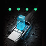 Ugreen headphone adapter with 3.5 mm mini jack to USB Type C 10 cm black (AV161 50631)