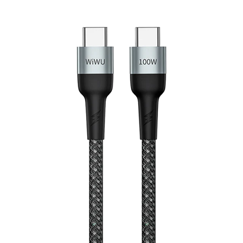 WIWU F15 100W CYCLONE PD FAST CHARGING DATA CABLE TYPE-C TO TYPE-C 1.5M