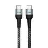 WIWU F15 100W CYCLONE PD FAST CHARGING DATA CABLE TYPE-C TO TYPE-C 1.5M
