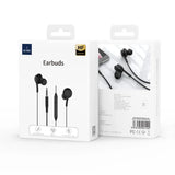 WiWU 3,5 mm Audio Jack EB310 Fones de ouvido estéreo com microfone