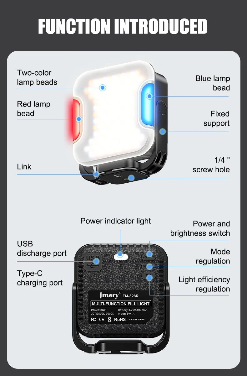 FM-328R Video Fill Light