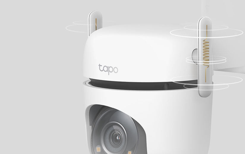 TP-Link Tapo C520WS – Câmara de Segurança Wi-Fi 2K QHD Pan/Tilt para Exterior