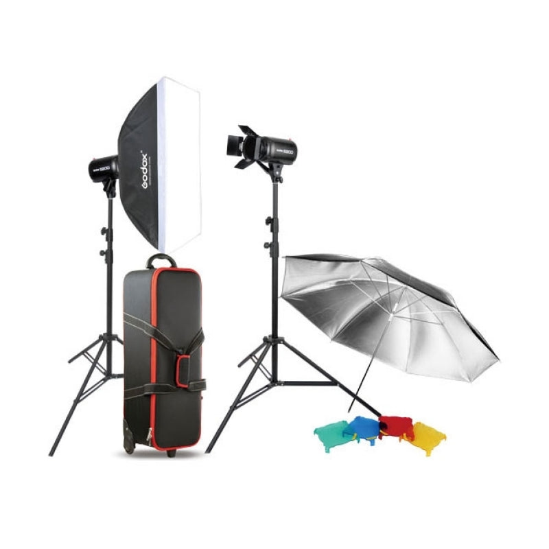 E250-F Dual E250 Studio Flashes Kit