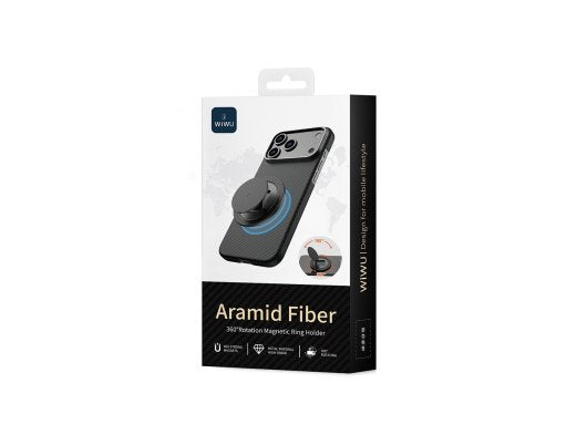 WIWU MW-008 Warriors Aramid 360° MagSafe Phone Holder