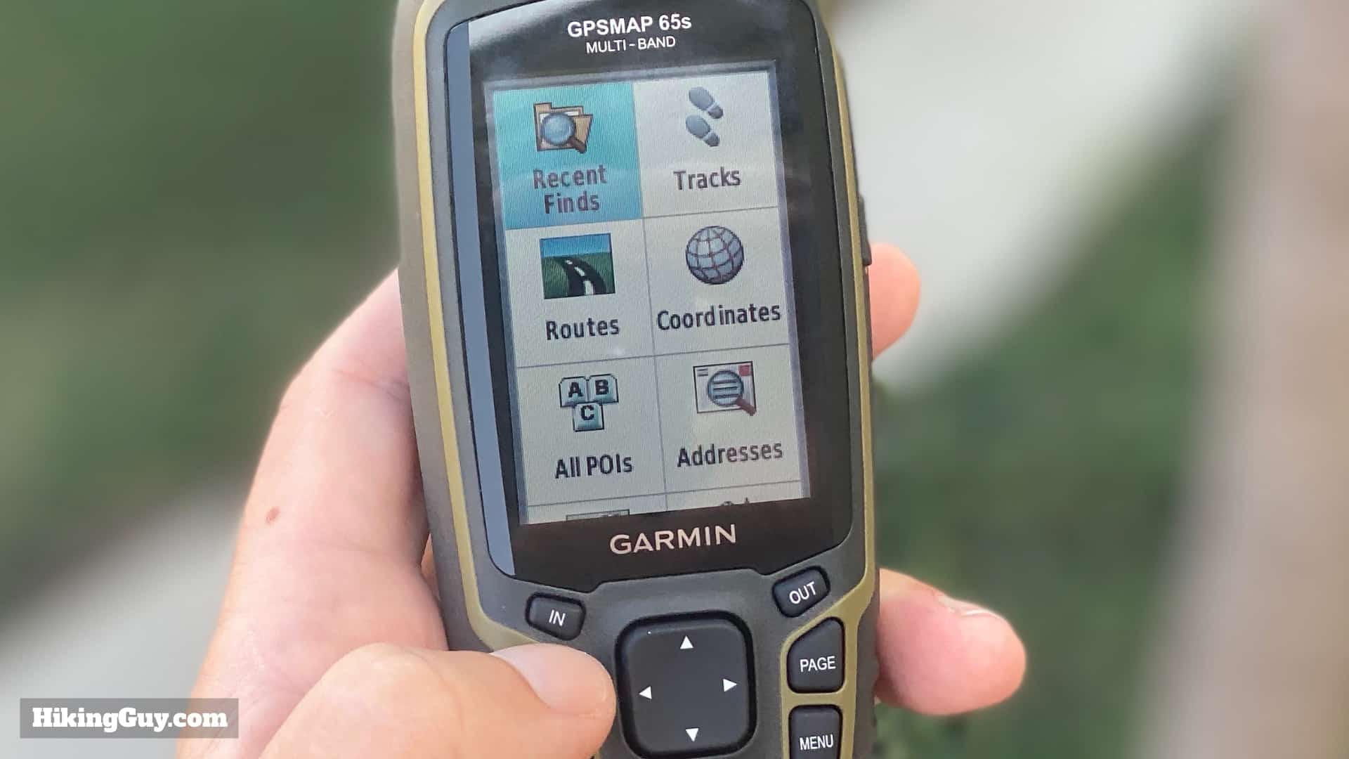GPS Garmin GPSMAP 65