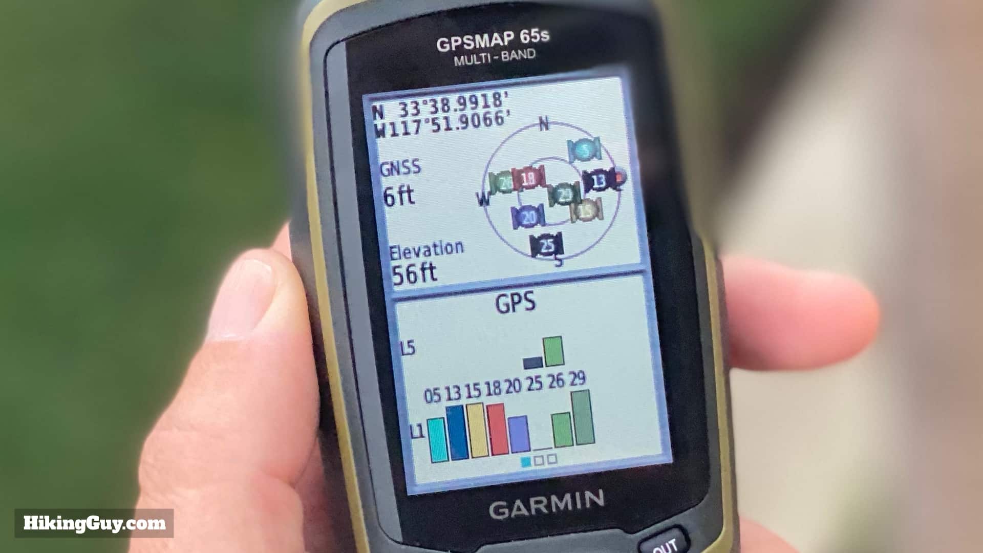 GPS Garmin GPSMAP 65