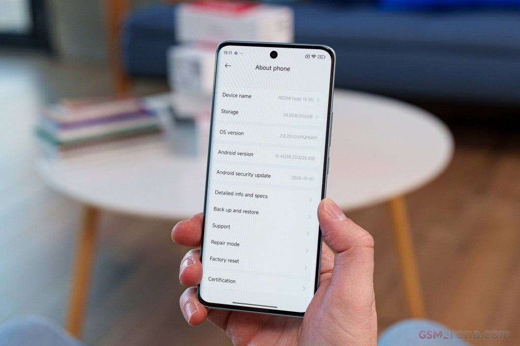 Xiaomi Redmi Note 15