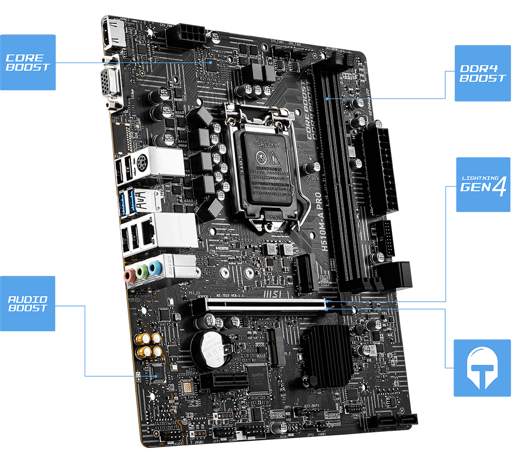 MSI H510M-A PRO