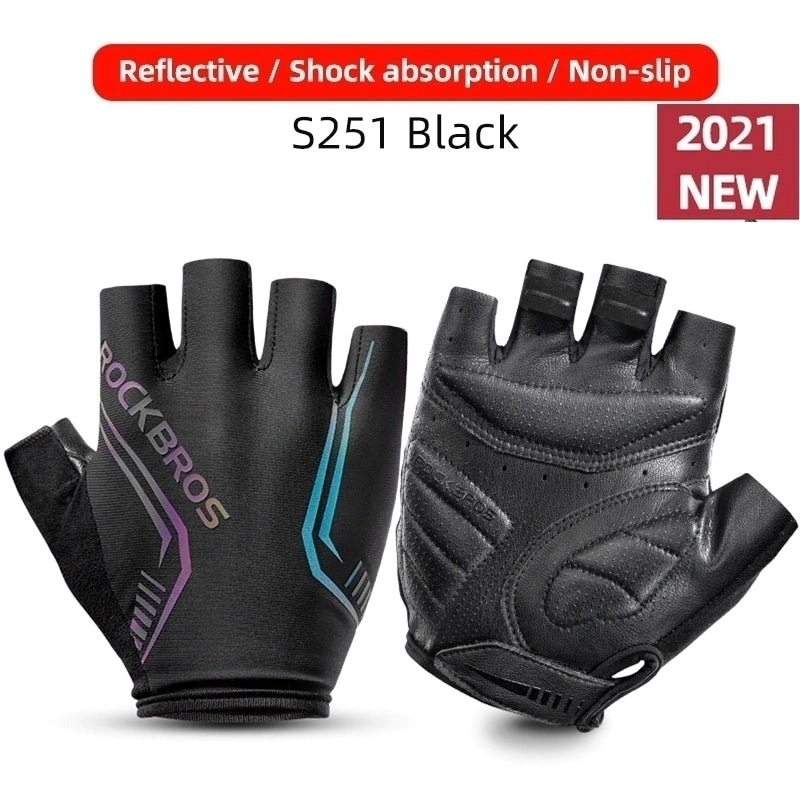 Luvas de Ciclismo Curta ROCKBROS S196BK