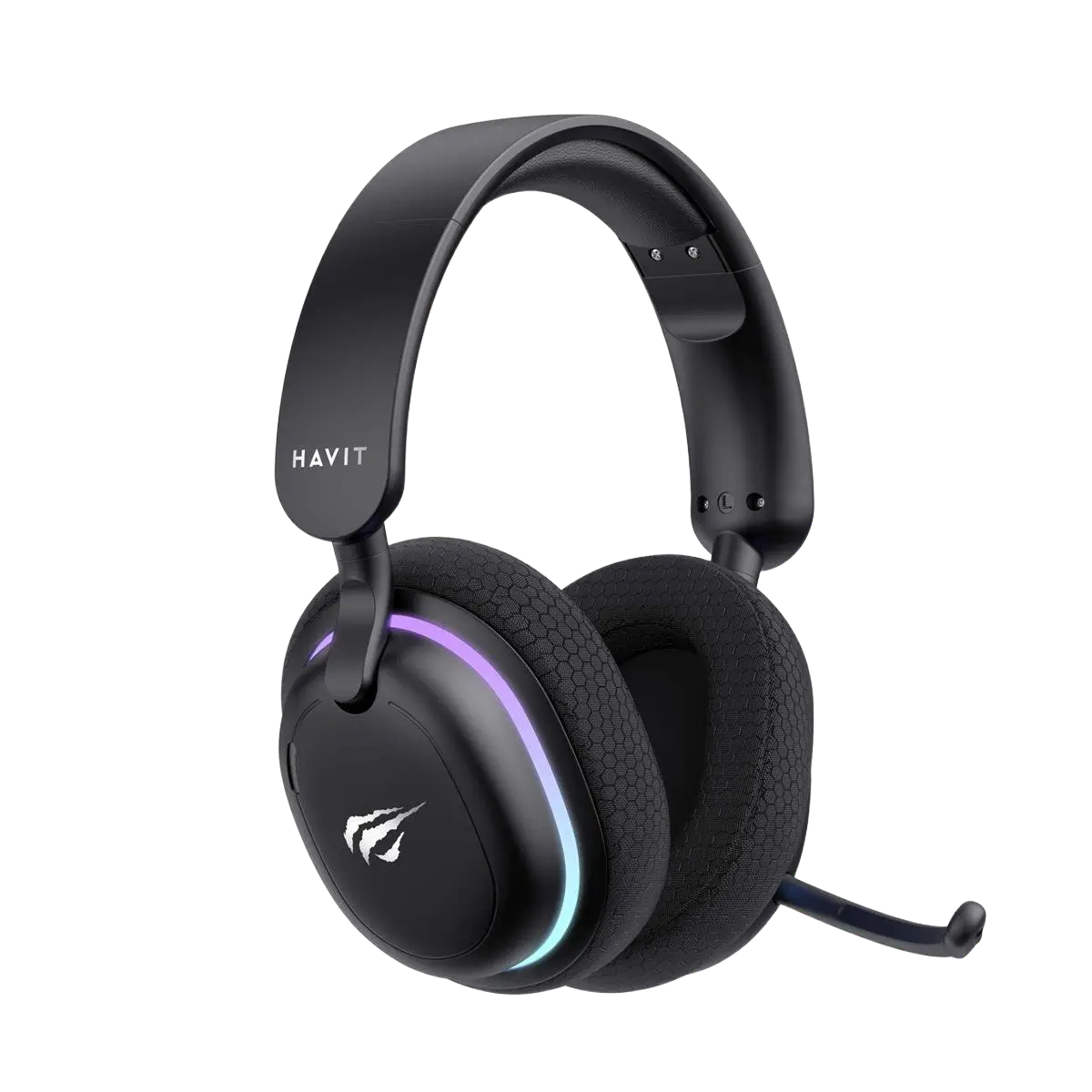 Havit Fuxi-H7 – Headset Gamer Wireless com RGB