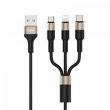 Havit H691 Cabo de Dados e Carregamento 3 em 1 de 1,2m