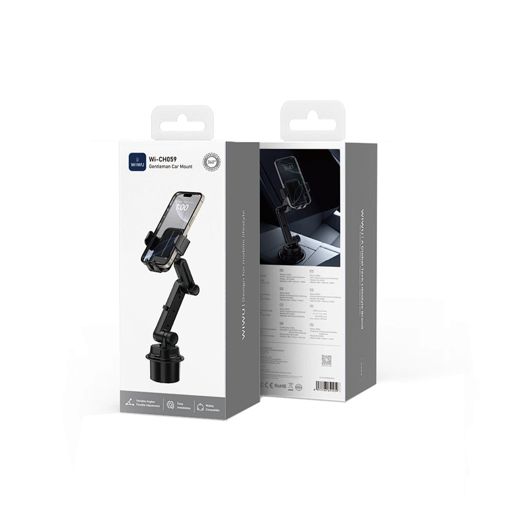 WiWU Gentleman Cup Holder Mount – Wi-CH059